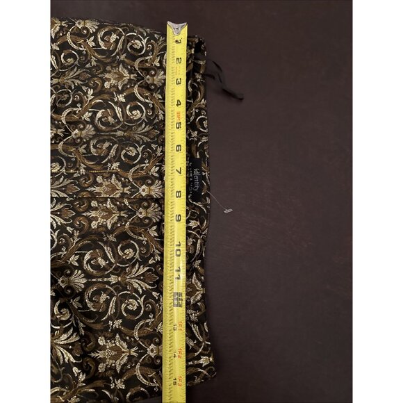 Identity By Lord & Taylor Brocade Pants Size 10 - Picture 7 of 7
